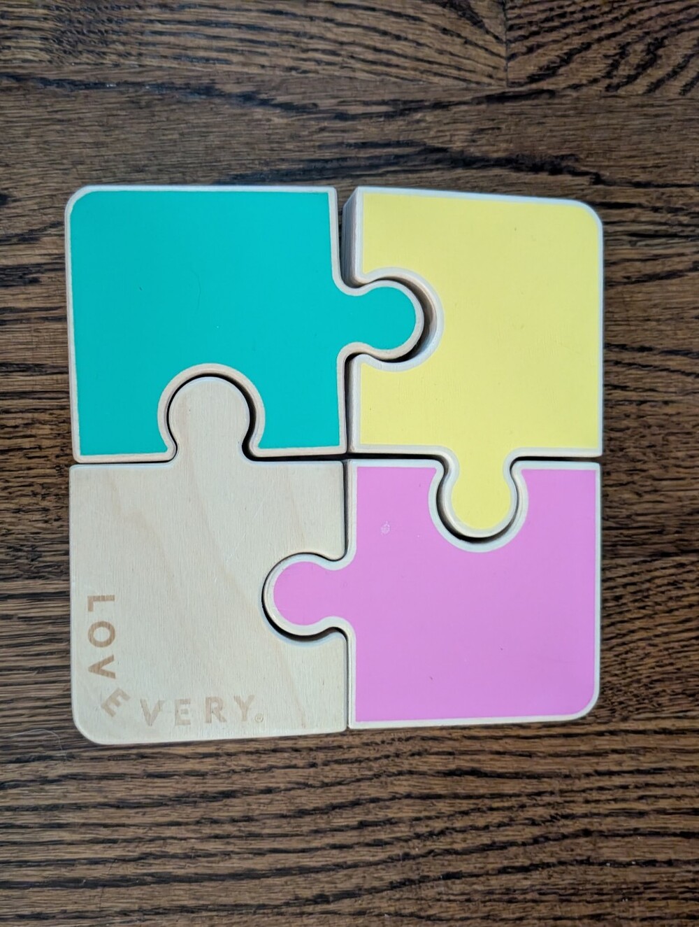 Lovevery Chunky Wooden Jigsaw Puzzle